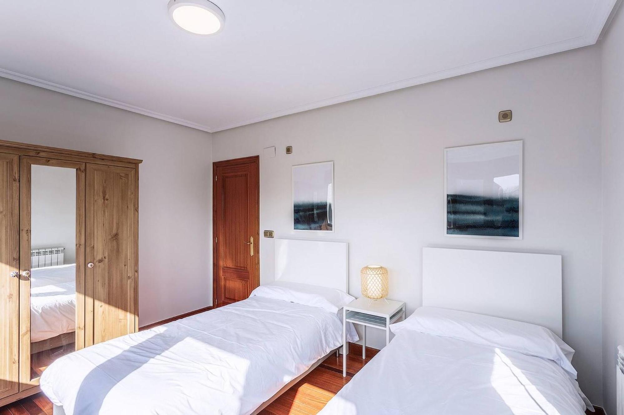 Apartament Earra - Casa Damatxo, Terraza, 1 Minuto A La Playa, Zona Tranquila Zarauz Zewnętrze zdjęcie