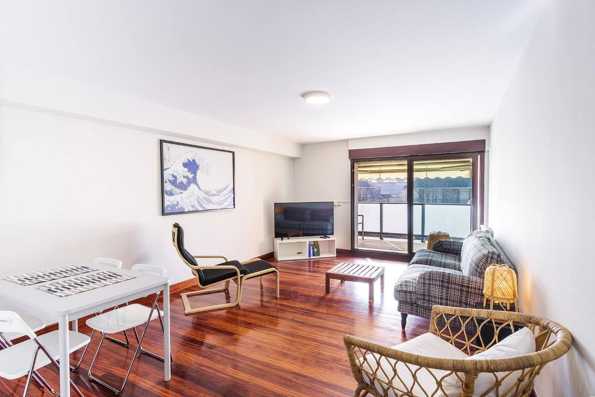 Apartament Earra - Casa Damatxo, Terraza, 1 Minuto A La Playa, Zona Tranquila Zarauz Zewnętrze zdjęcie